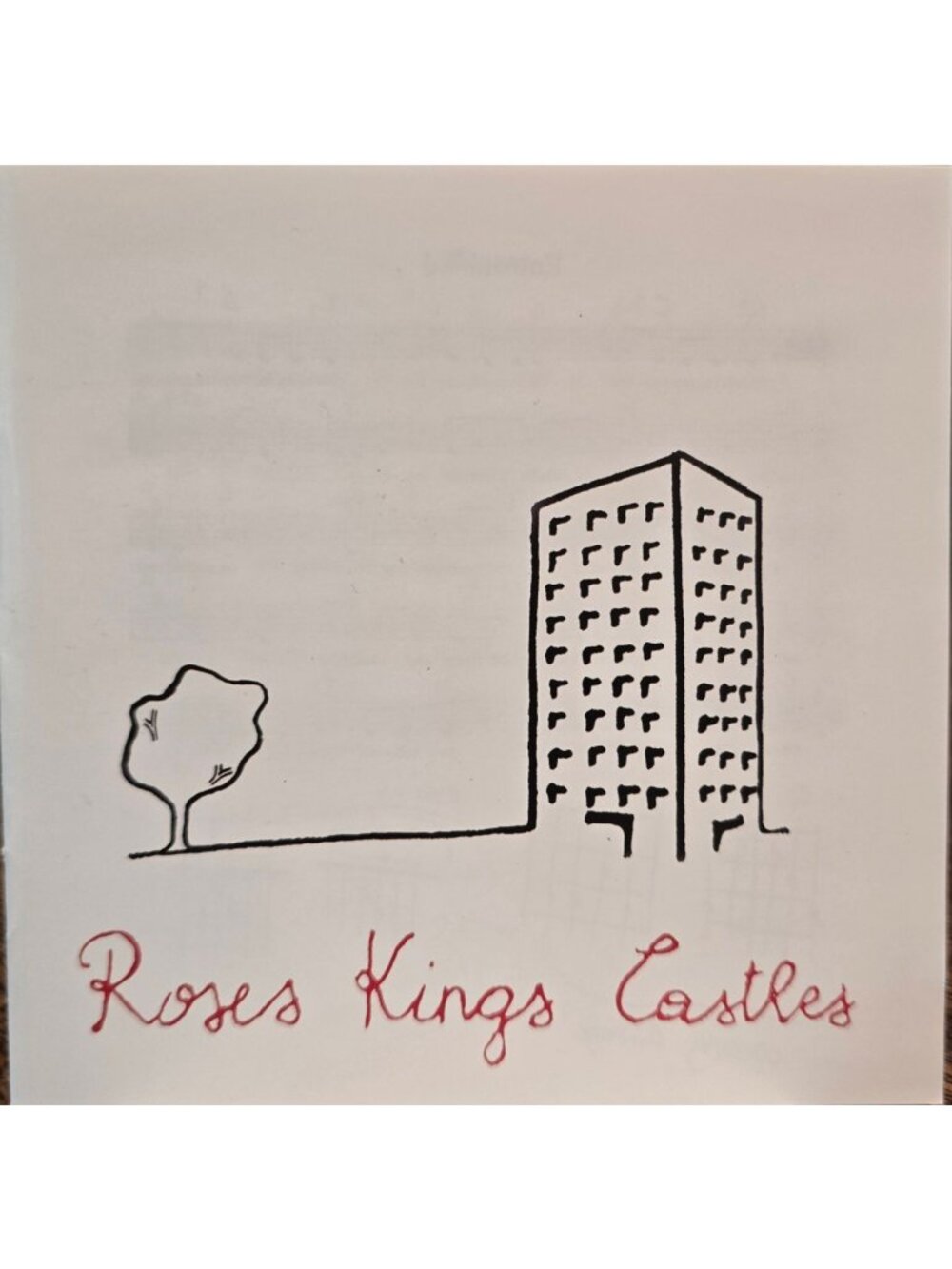 Roses Kings Castles Self-Titled 2008 CD Album Indie Folk Rock EU  38074cd